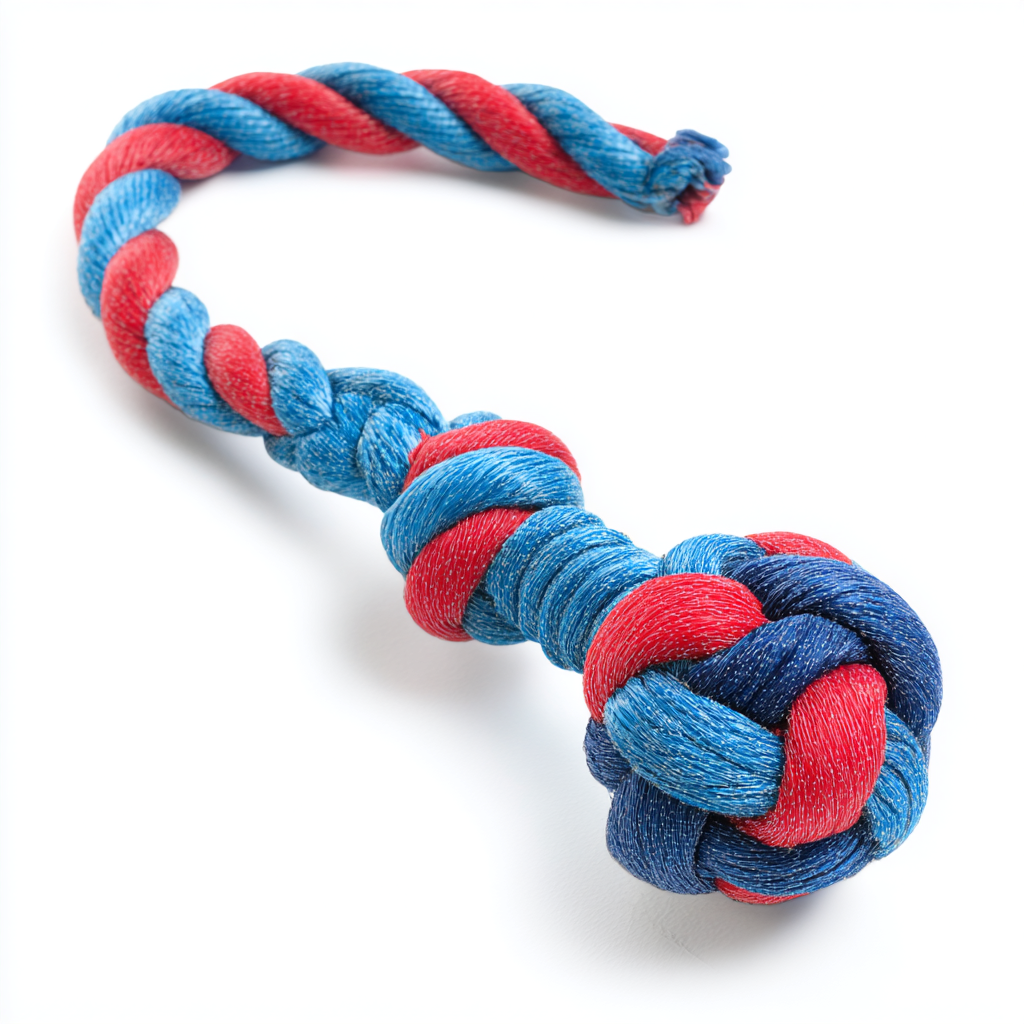 Suction Cup Dog Tug Toy - Floor Anchored Pulling Rope