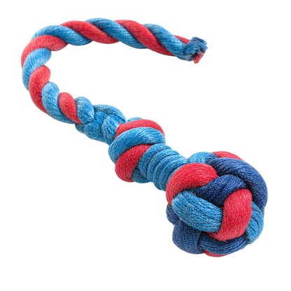Suction Cup Dog Tug Toy - Floor Anchored Pulling Rope